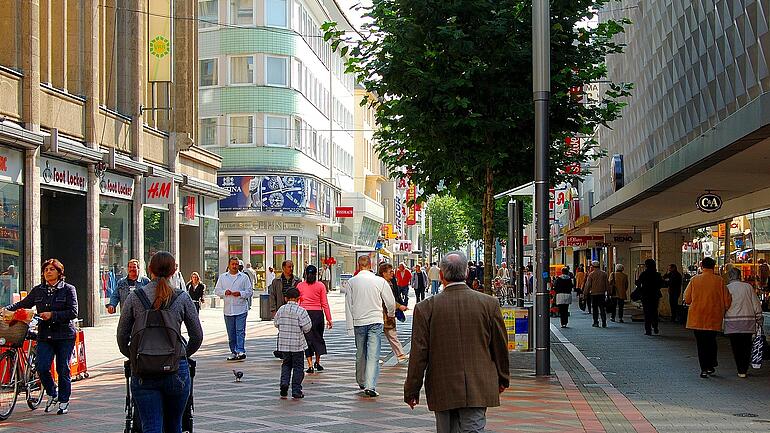 Pedestrian zone