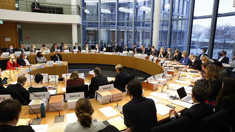 Sitzung im Deutschen Bundestag