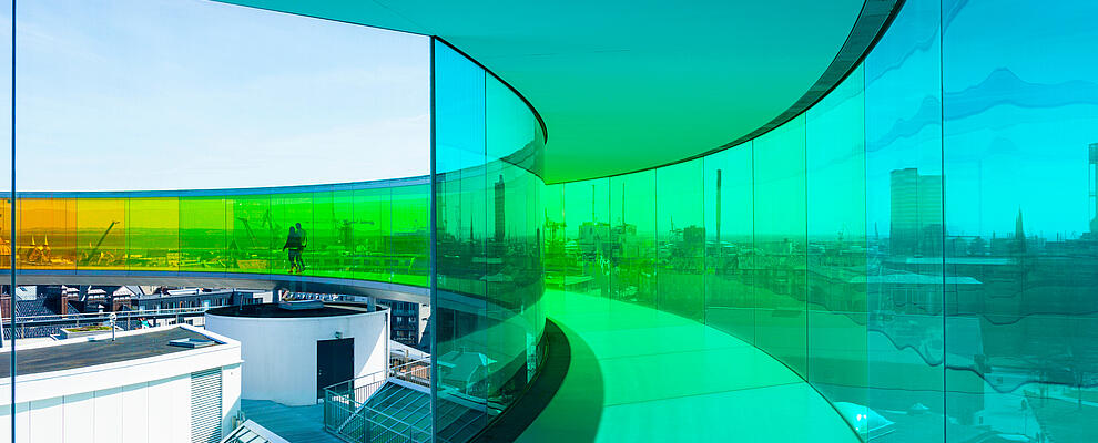 ARoS art museum in Aarhus, Denmark