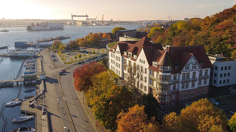 Hauptgebäude IfW Kiel / Main building Kiel Institute