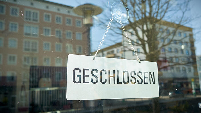 Schild "Geschlossen"