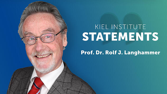 Prof. Dr. Rolf J. Langhammer - Kiel Institute Statements