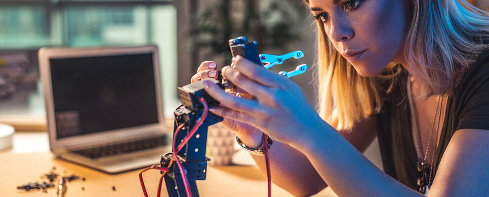 Women in Robotics lab