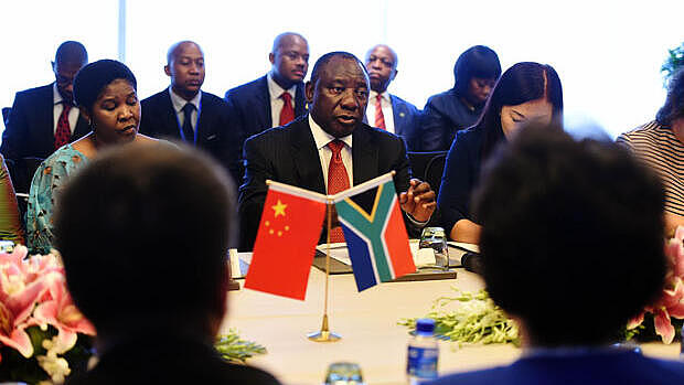 The then Deputy President Cyril Ramaphosa visits China, 14 - 15 Jul 2015