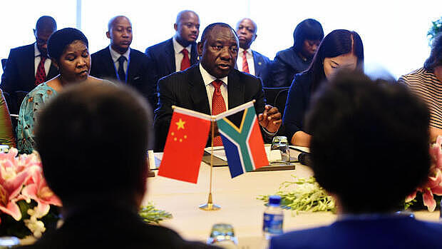 The then Deputy President Cyril Ramaphosa visits China, 14 - 15 Jul 2015