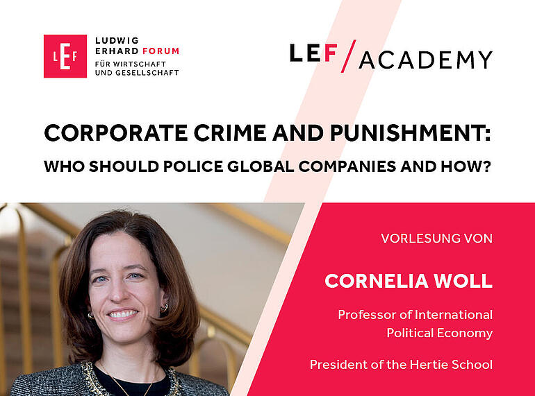 LEF Academy Event mit Prof. Dr. Cornelia Woll