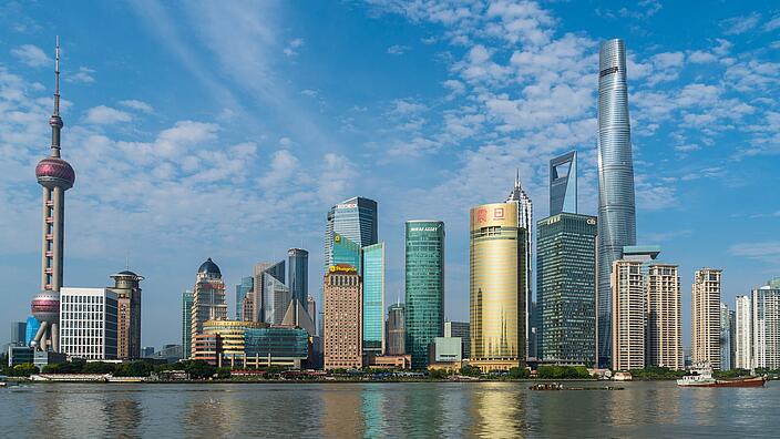 Skyline of Shanghai