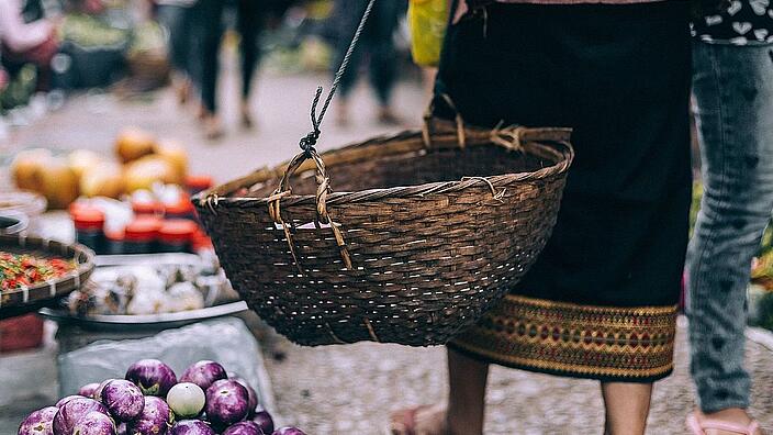 Shopping at the Market