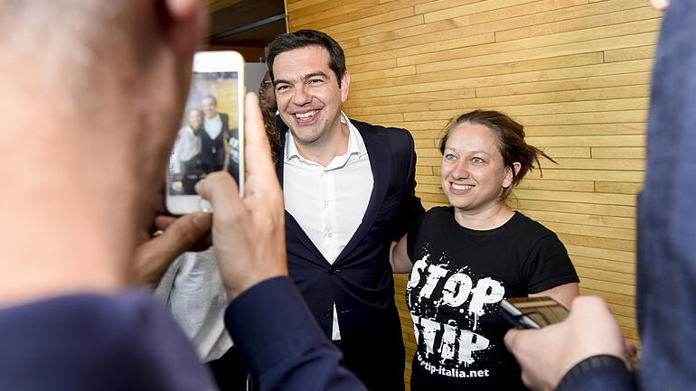 Greeks prime minister Alexis Tsipras