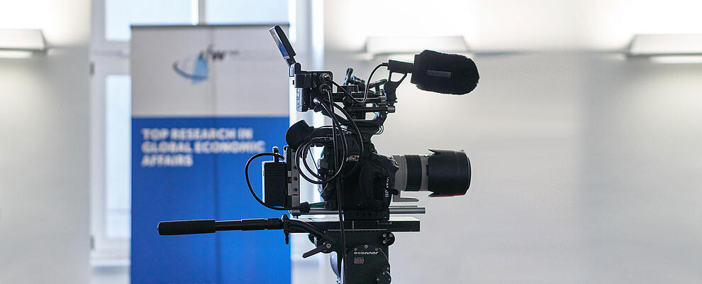 Camera at an event of the Kiel Institute