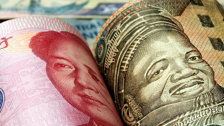 chinese and nigerian money