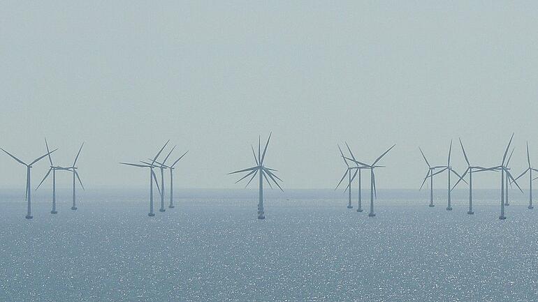 Wind power engines at sea
