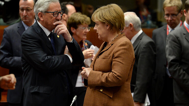 Merkel und Junker