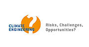 Logo Climate Engineering - Risks, Challenges, Opportunities